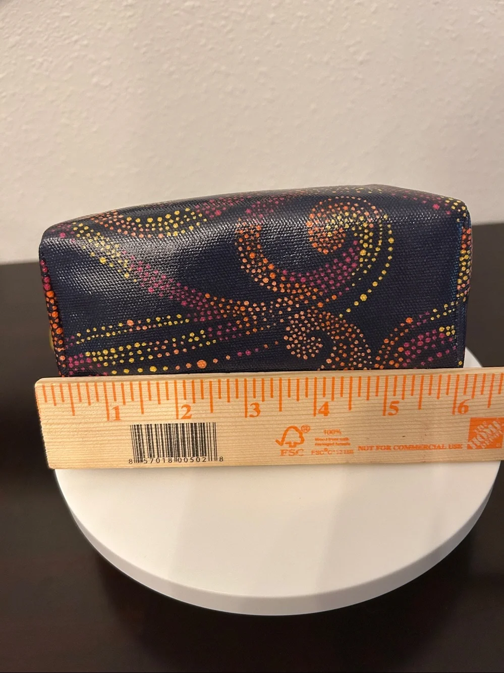 Fossil Key-Per RETIRED Cosmetics/ MakeupPouch 